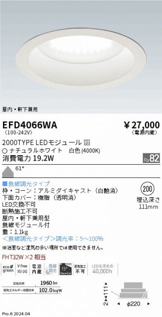 EFD4066WA