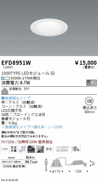 EFD8951W