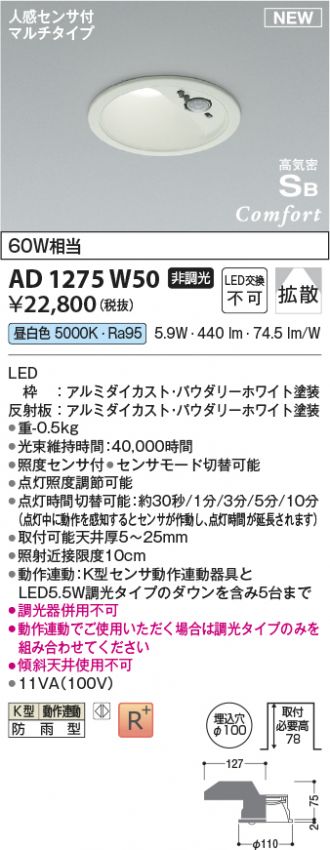 AD1275W50