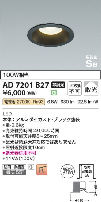 AD7201B27