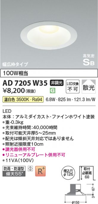 AD7205W35