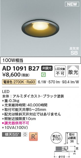 AD1091B27