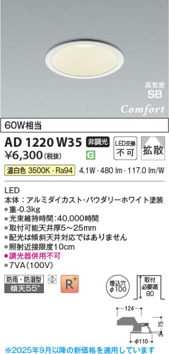 AD1220W35