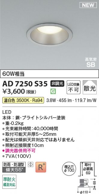 AD7250S35