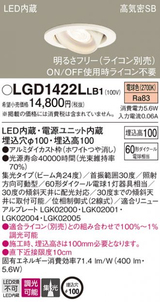 LGD1422LLB1