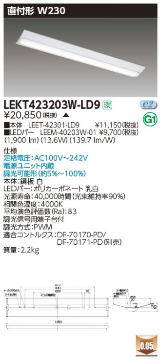 LEKT423203W-LD9